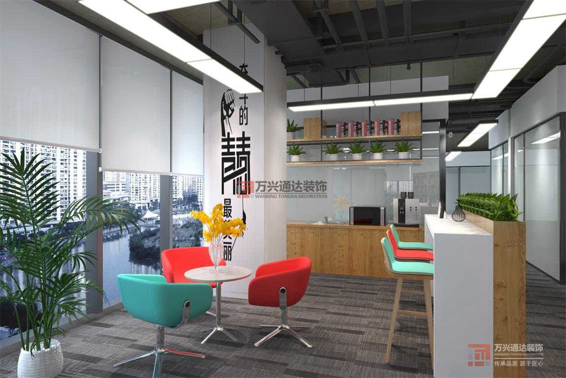 北京萬興通達(dá)辦公裝修項(xiàng)目-北京惠讀教育科技有限公司裝修效果圖