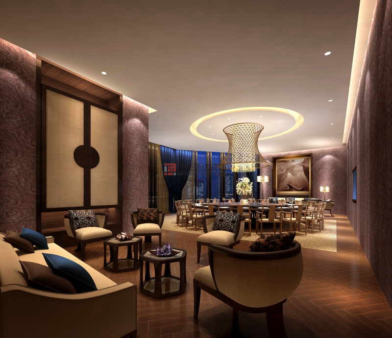 北京萬(wàn)興通達(dá)辦公裝修項(xiàng)目-鉑爾曼酒店裝修案例效果圖