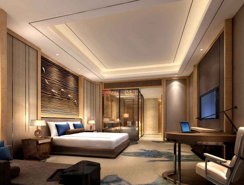 北京萬(wàn)興通達(dá)辦公裝修項(xiàng)目-鉑爾曼酒店裝修案例效果圖