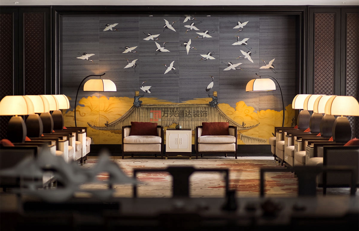 北京萬(wàn)興通達(dá)辦公裝修項(xiàng)目-月影餐廳裝修效果圖