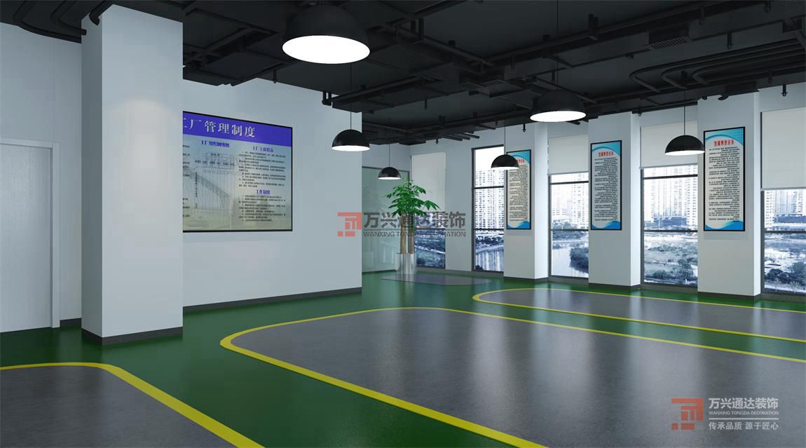北京萬興通達(dá)辦公裝修項(xiàng)目-瑞合航天裝修效果圖