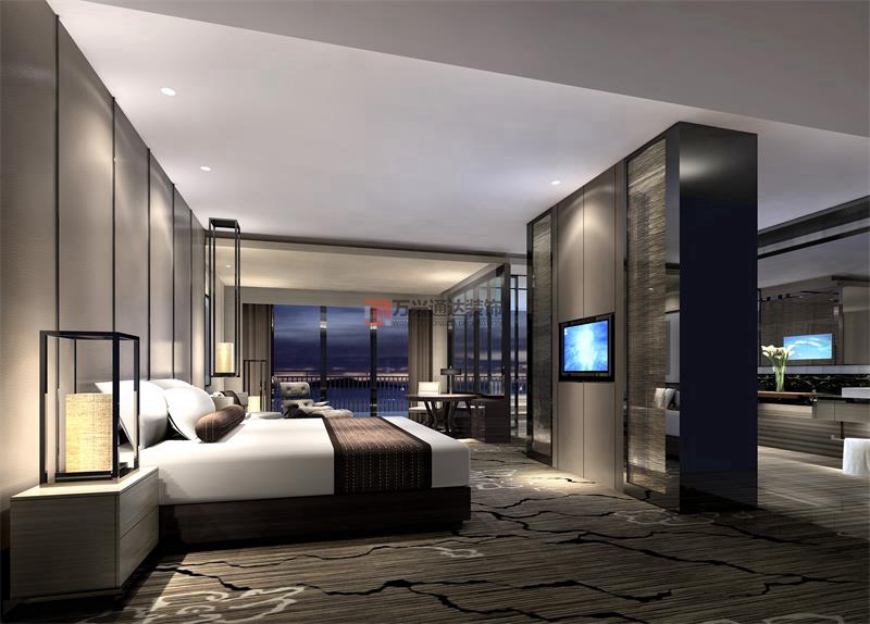 北京萬興通達(dá)辦公裝修項(xiàng)目-鴻洲游艇國際酒店裝修案例效果圖