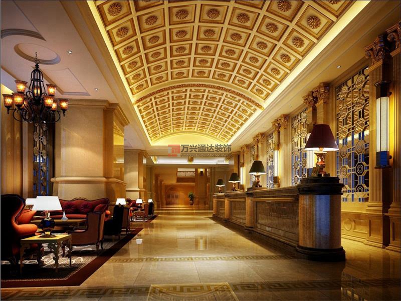 北京萬興通達(dá)辦公裝修項(xiàng)目-家富國際大酒店裝修案例效果圖