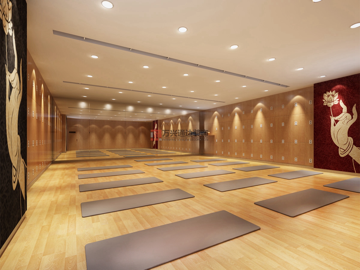 北京萬(wàn)興通達(dá)辦公裝修項(xiàng)目-瑞克健身裝修效果圖