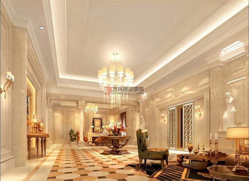 北京萬興通達(dá)辦公裝修項(xiàng)目-家富國際大酒店裝修案例效果圖