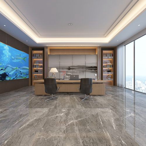 北京萬興通達(dá)辦公裝修項目-董事長辦公室裝修效果圖裝修效果圖