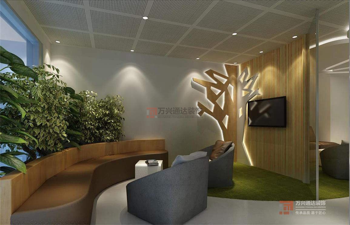 北京萬(wàn)興通達(dá)辦公裝修項(xiàng)目-北京愛康科技有限公司裝修效果圖