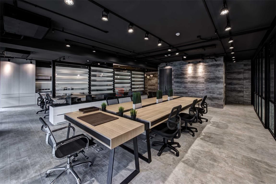 北京萬興通達(dá)辦公裝修項(xiàng)目-一諾立德文化傳媒裝修效果圖