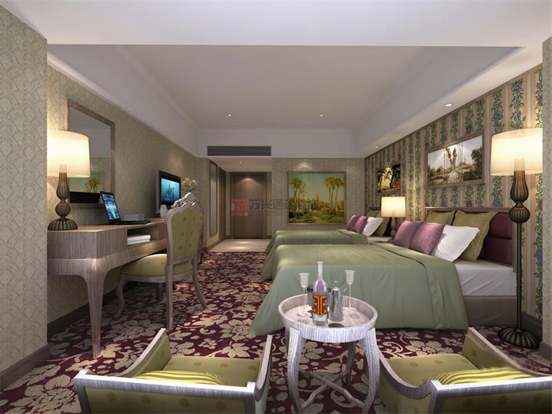 北京萬興通達(dá)辦公裝修項目-千葉東茉酒店裝修案例效果圖