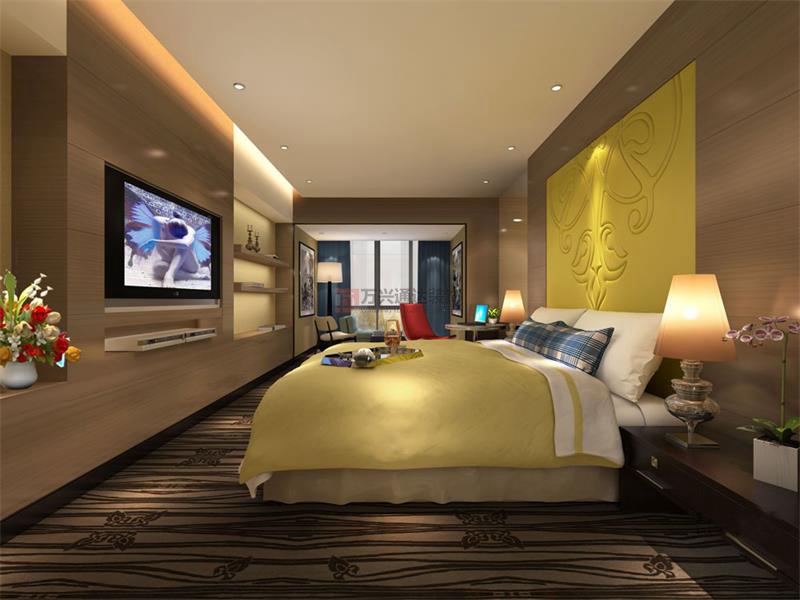 北京萬興通達(dá)辦公裝修項目-千葉東茉酒店裝修案例效果圖