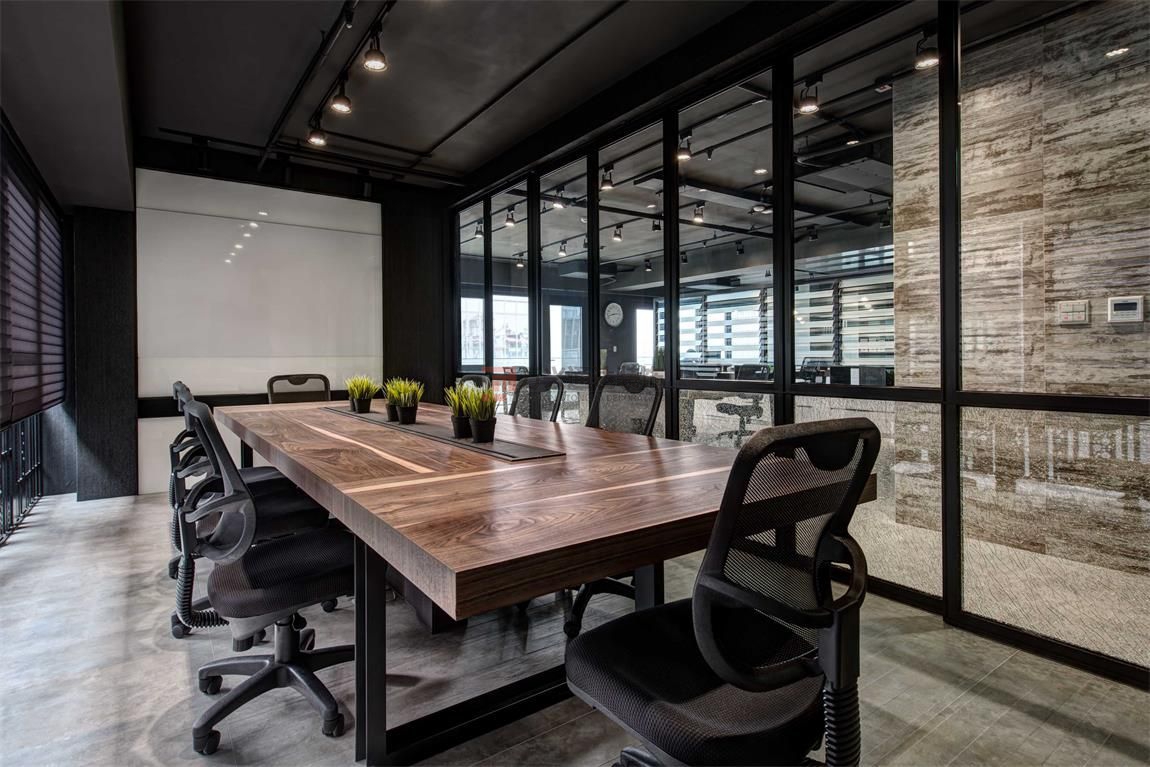 北京萬興通達(dá)辦公裝修項(xiàng)目-一諾立德文化傳媒裝修效果圖