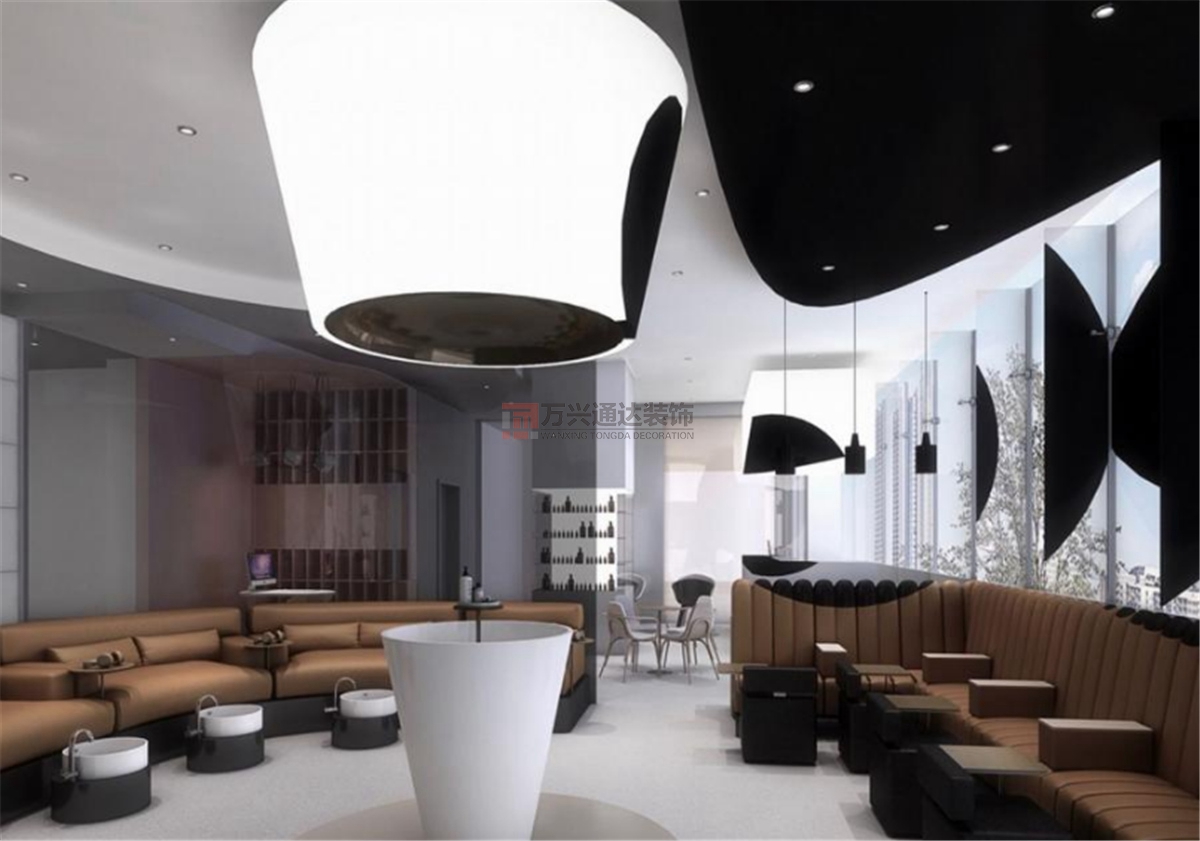 北京萬(wàn)興通達(dá)辦公裝修項(xiàng)目-美甲店裝修效果圖