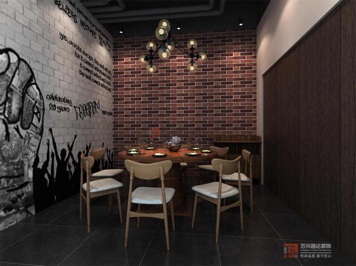 北京萬(wàn)興通達(dá)辦公裝修項(xiàng)目-小龍蝦餐廳裝修效果圖