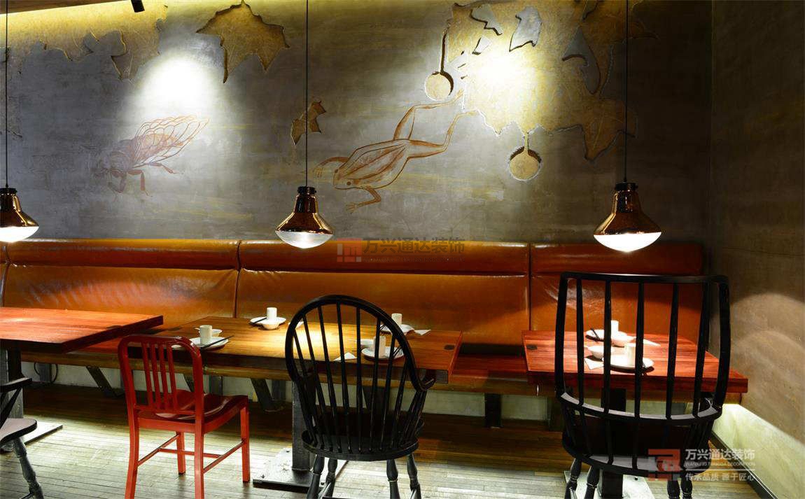 北京萬興通達(dá)辦公裝修項目-外婆私房菜裝修效果圖