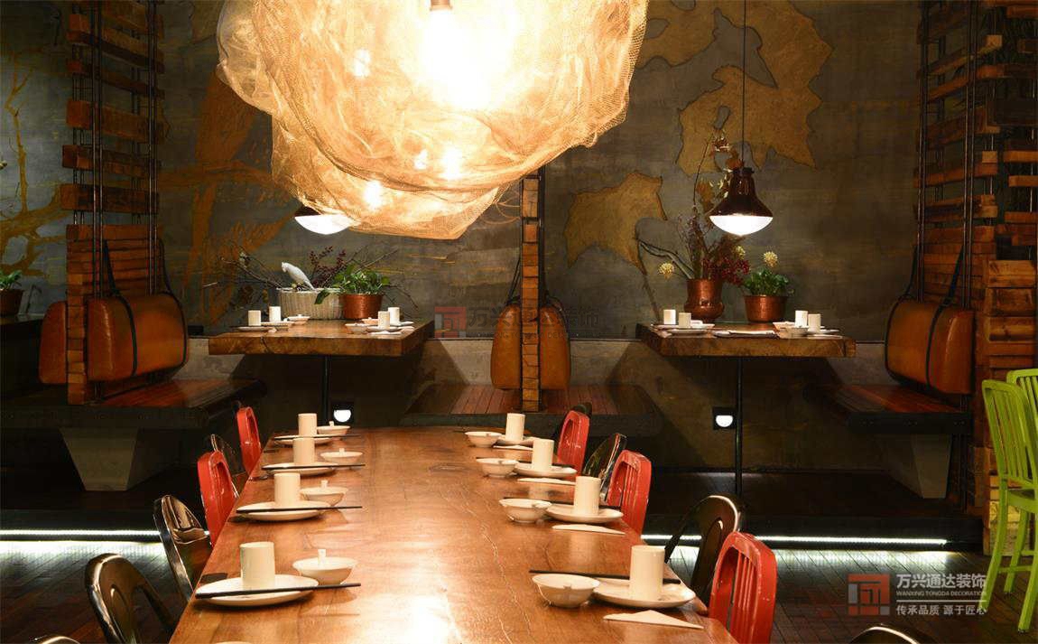 北京萬興通達(dá)辦公裝修項目-外婆私房菜裝修效果圖