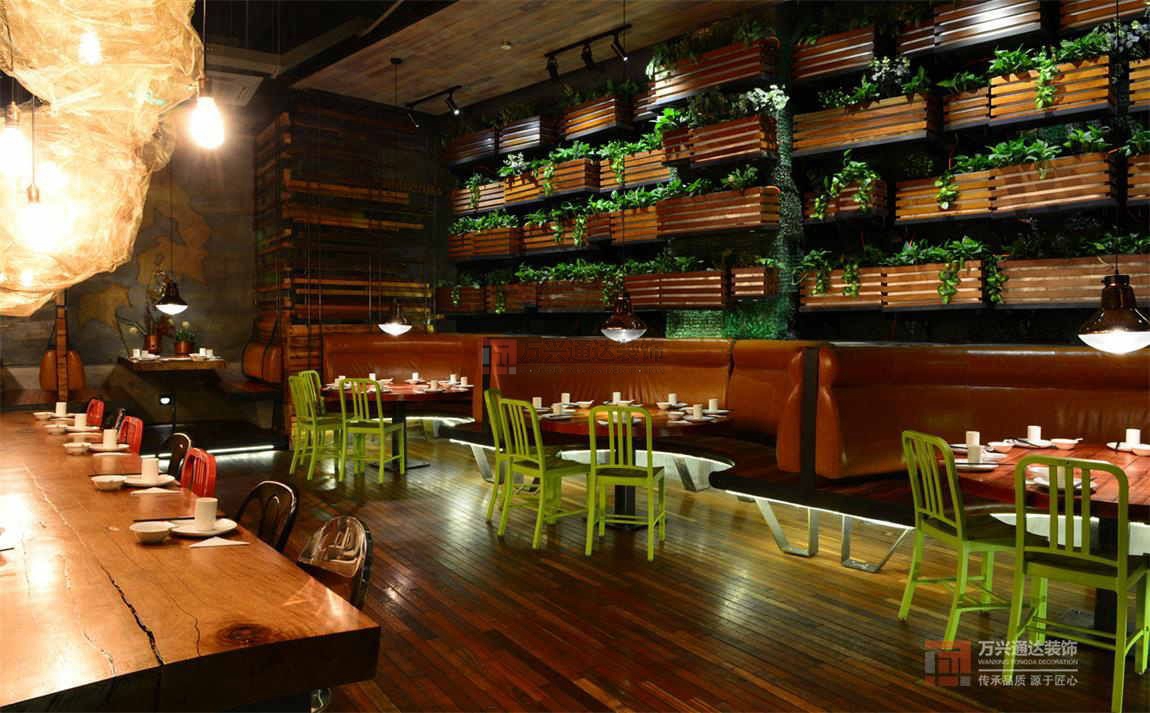 北京萬興通達(dá)辦公裝修項目-外婆私房菜裝修效果圖