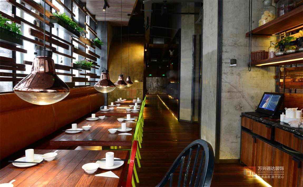 北京萬興通達(dá)辦公裝修項目-外婆私房菜裝修效果圖