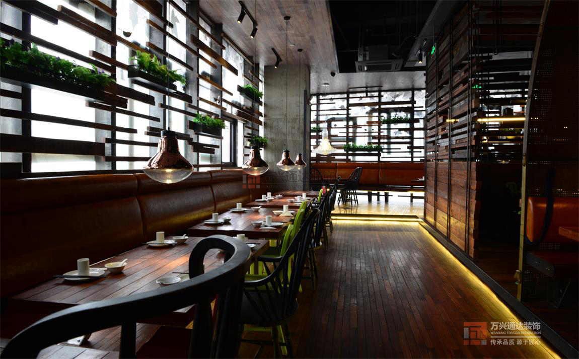 北京萬興通達(dá)辦公裝修項目-外婆私房菜裝修效果圖