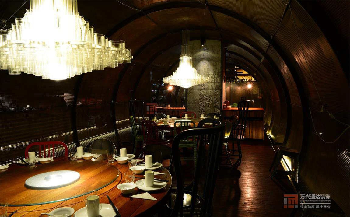 北京萬興通達(dá)辦公裝修項目-外婆私房菜裝修效果圖