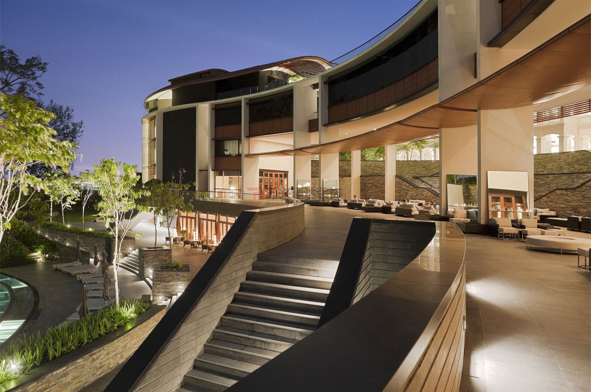 北京萬(wàn)興通達(dá)辦公裝修項(xiàng)目-春秋酒店裝修效果圖