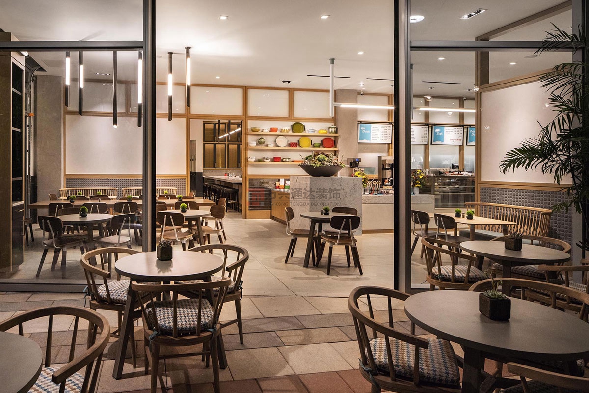 北京萬興通達(dá)辦公裝修項(xiàng)目-SPOONFED裝修效果圖