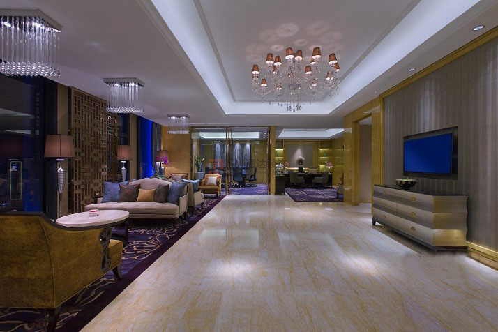 北京萬興通達(dá)辦公裝修項目-萬達(dá)文華酒店裝修案例效果圖