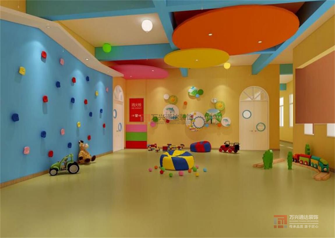 北京萬興通達(dá)辦公裝修項目-韋涌幼兒園裝修效果圖