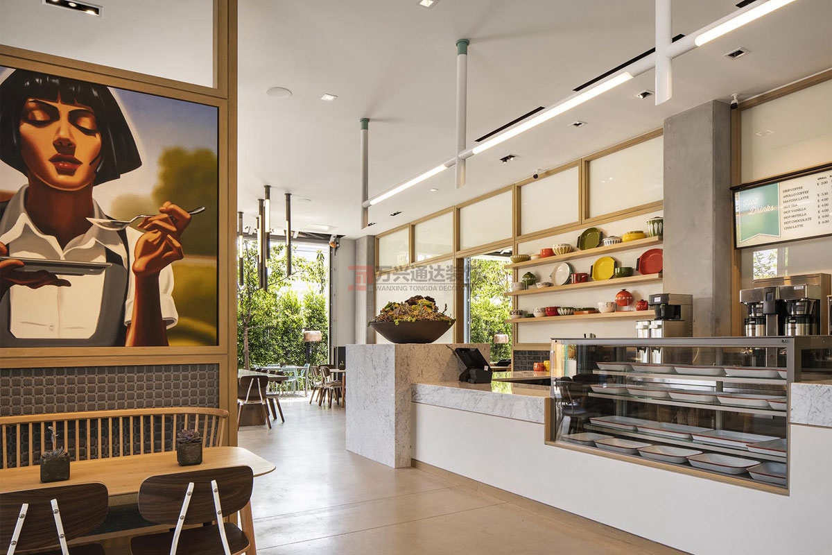 北京萬興通達(dá)辦公裝修項(xiàng)目-SPOONFED裝修效果圖