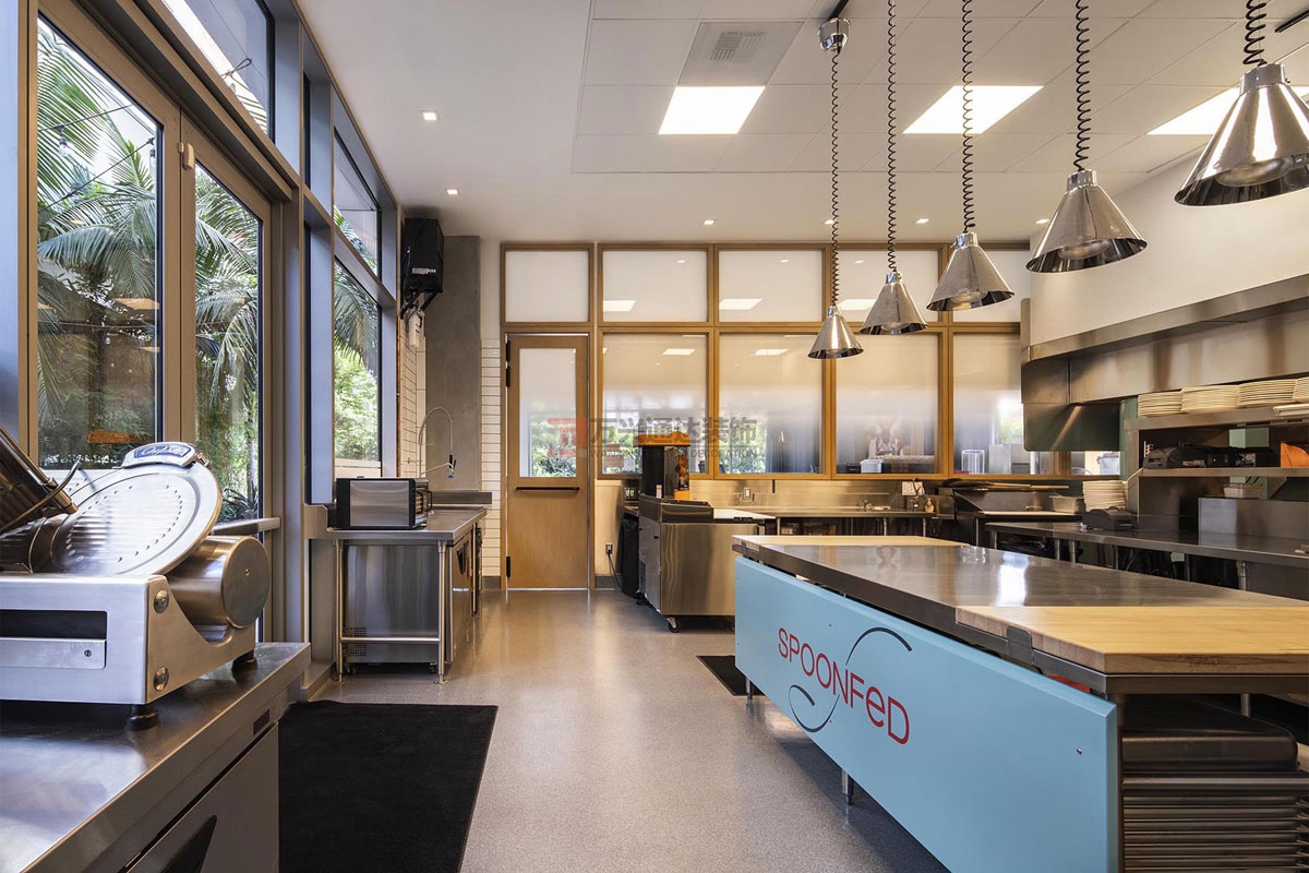 北京萬興通達(dá)辦公裝修項(xiàng)目-SPOONFED裝修效果圖