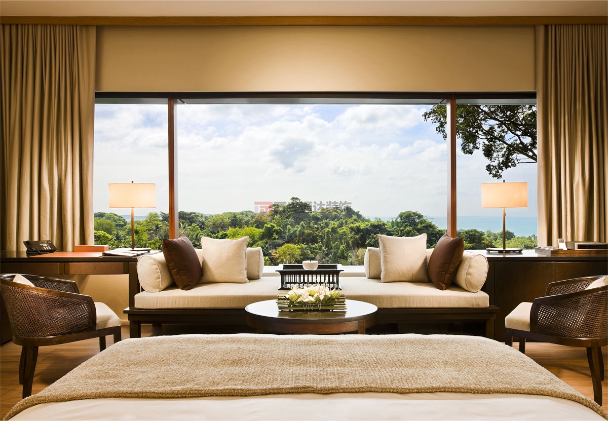 北京萬(wàn)興通達(dá)辦公裝修項(xiàng)目-春秋酒店裝修效果圖