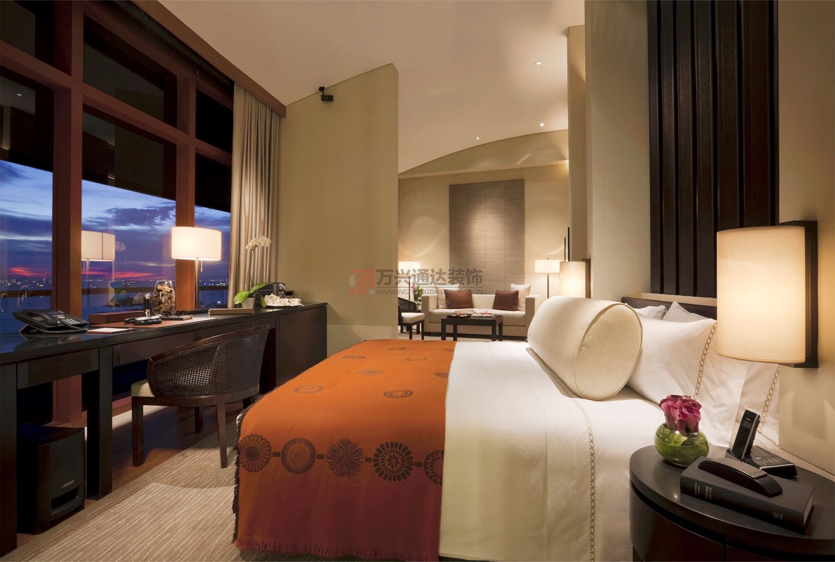 北京萬(wàn)興通達(dá)辦公裝修項(xiàng)目-春秋酒店裝修效果圖