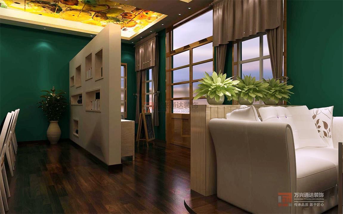 北京萬興通達辦公裝修項目-JUICE西餐廳裝修效果圖