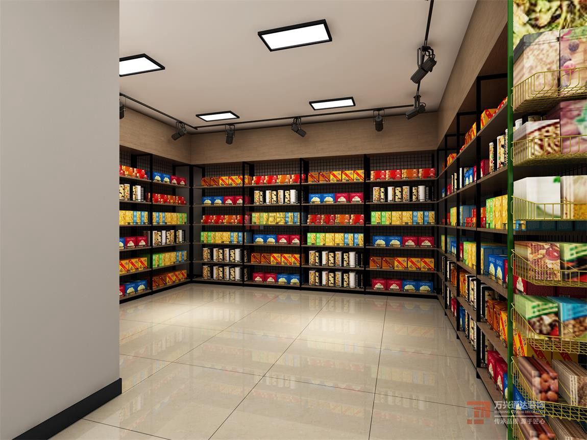 北京萬(wàn)興通達(dá)辦公裝修項(xiàng)目-東單便利店裝修效果圖