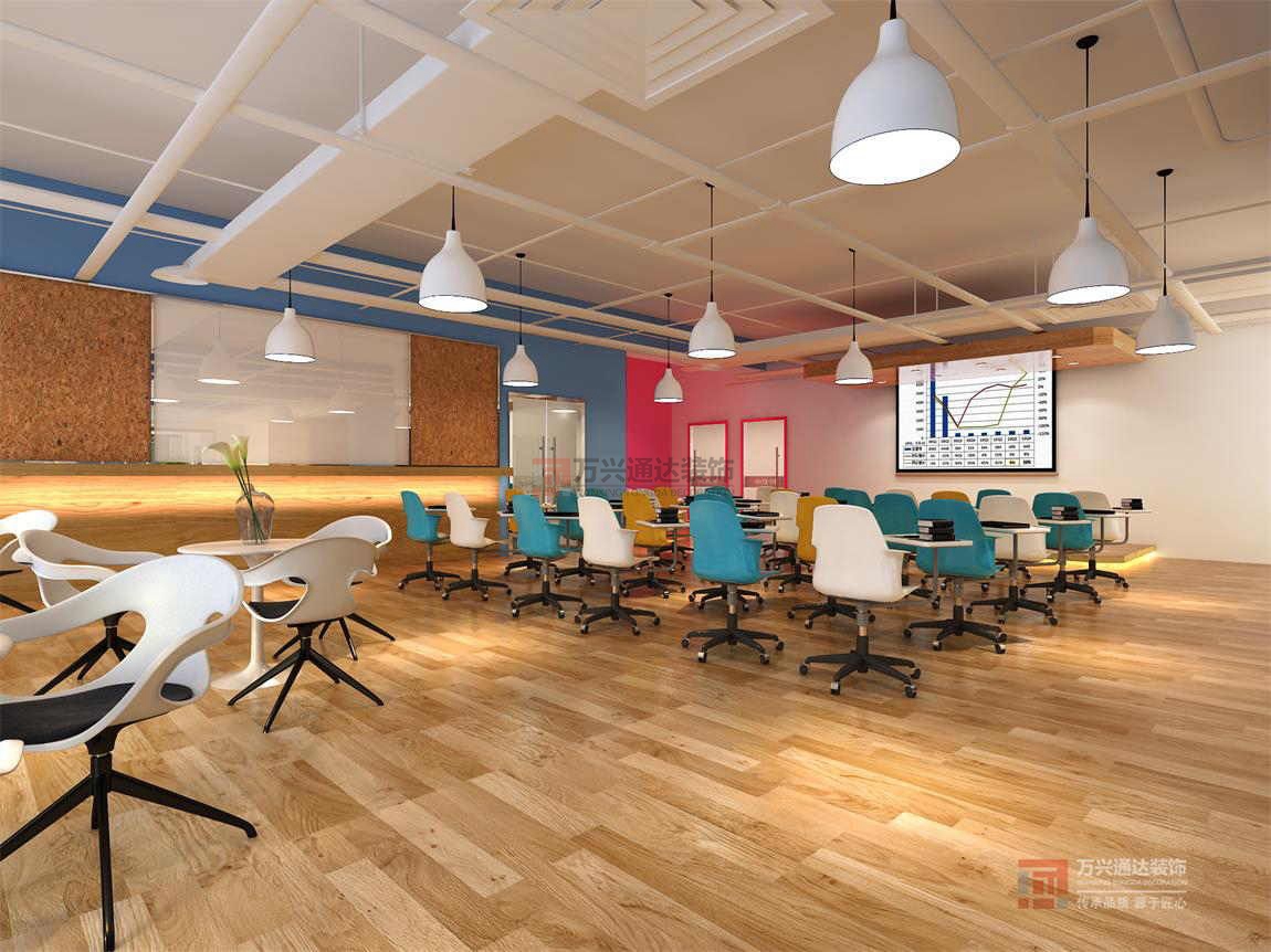 北京萬(wàn)興通達(dá)辦公裝修項(xiàng)目-北京偉伯康科技發(fā)展有限公司裝修效果圖