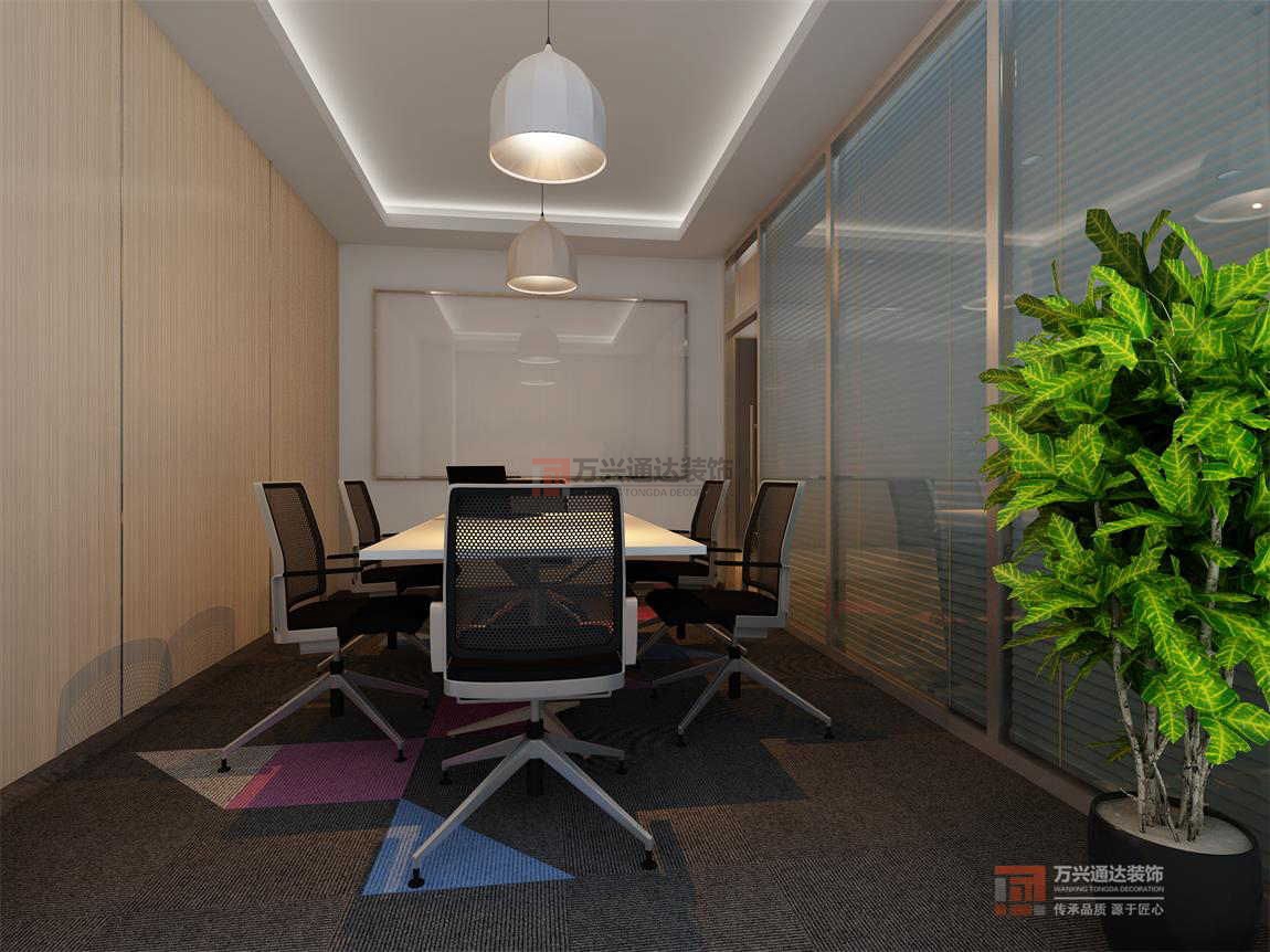 北京萬(wàn)興通達(dá)辦公裝修項(xiàng)目-北京偉伯康科技發(fā)展有限公司裝修效果圖