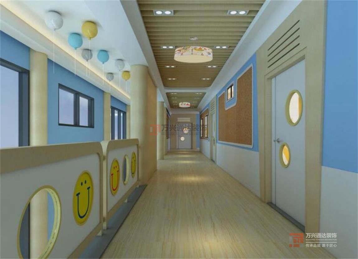 北京萬(wàn)興通達(dá)辦公裝修項(xiàng)目-富嘉名城幼兒園裝修效果圖