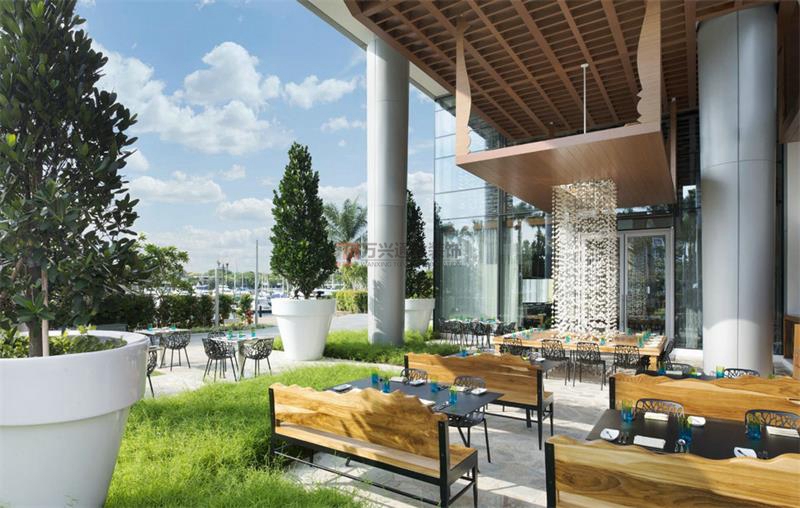 北京萬興通達(dá)辦公裝修項(xiàng)目-圣淘沙灣 W 酒店裝修案例效果圖