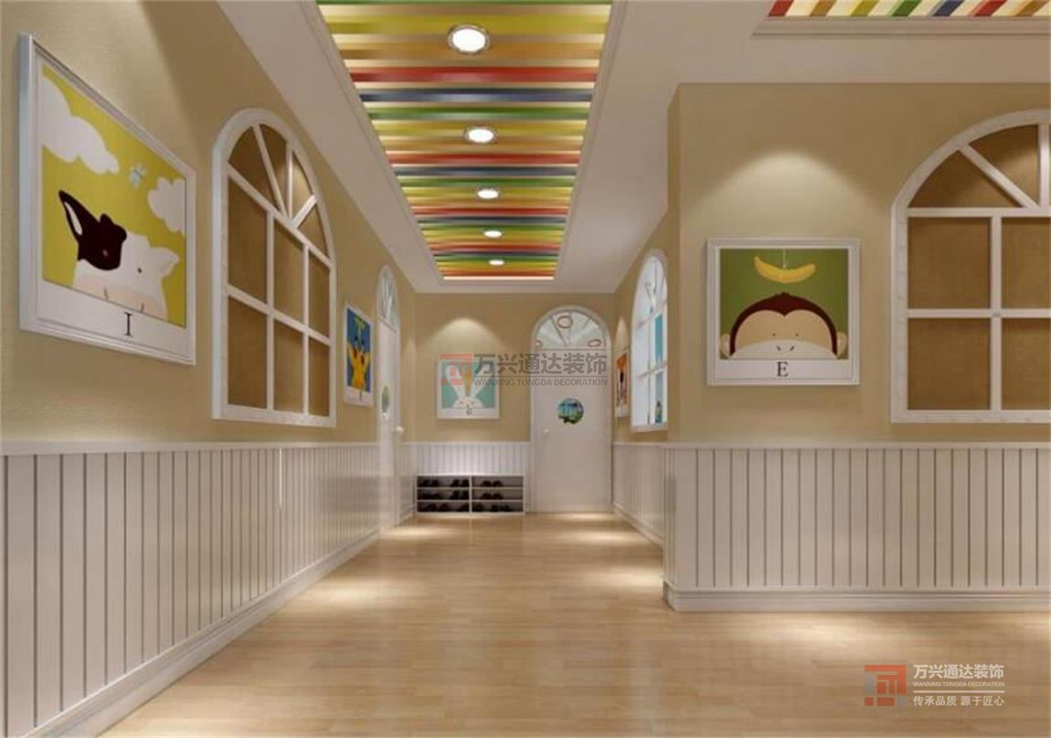 北京萬(wàn)興通達(dá)辦公裝修項(xiàng)目-貝雅早教中心裝修效果圖
