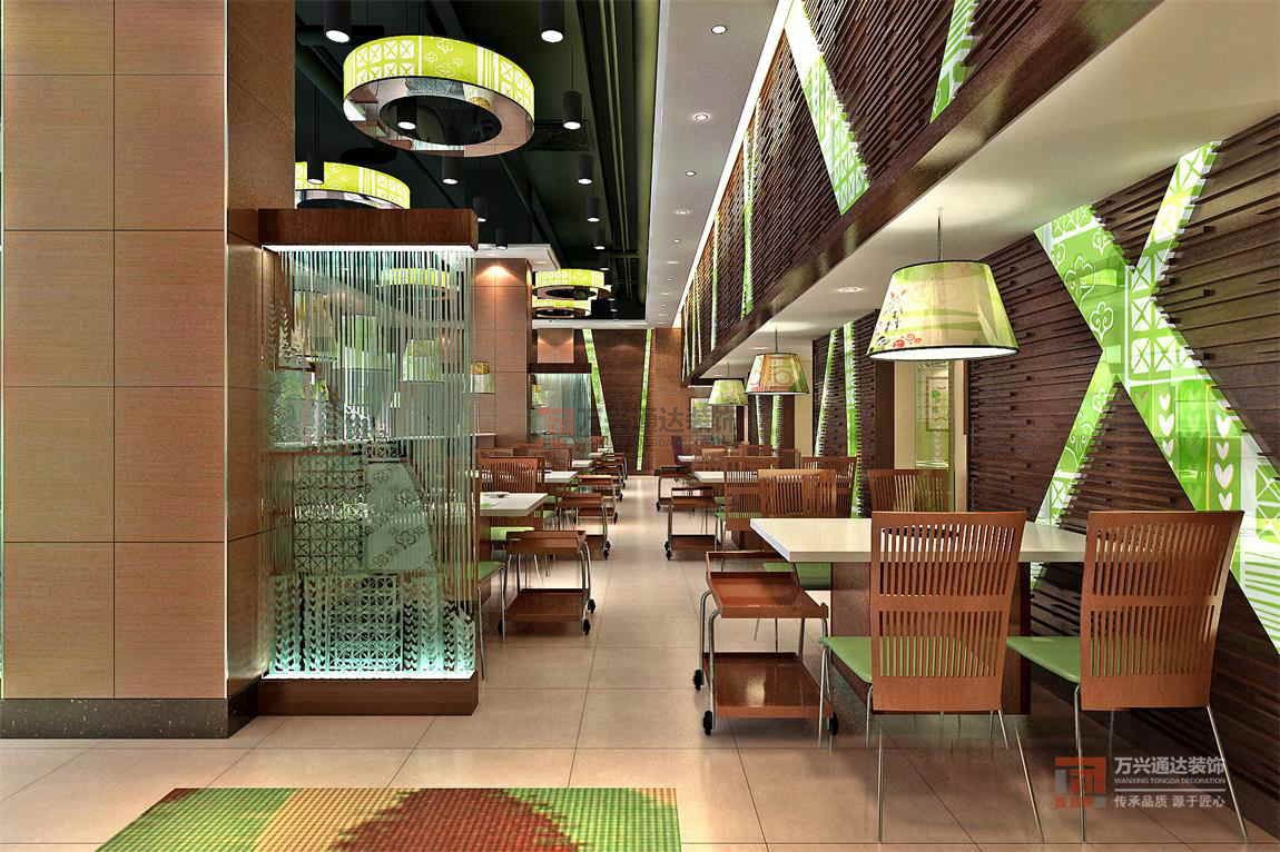 北京萬興通達(dá)辦公裝修項目-小肥羊火鍋，桐鄉(xiāng)店裝修效果圖