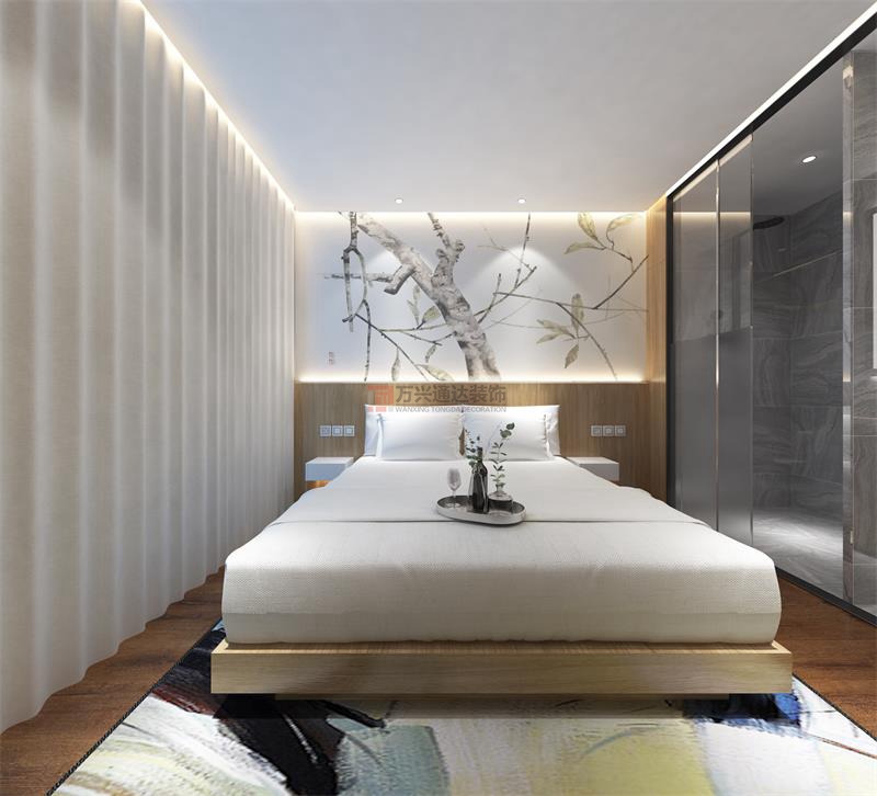 北京萬(wàn)興通達(dá)辦公裝修項(xiàng)目-東四富潤(rùn)酒店裝修案例效果圖