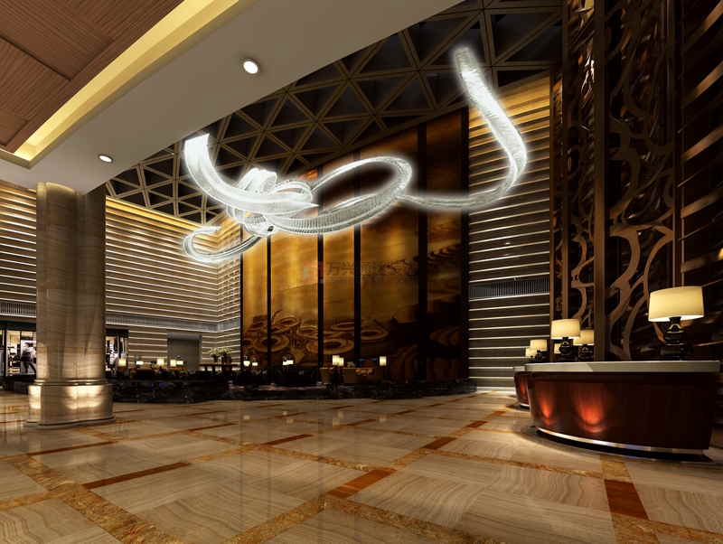 北京萬興通達(dá)辦公裝修項目-愛樂國際酒店裝修案例效果圖