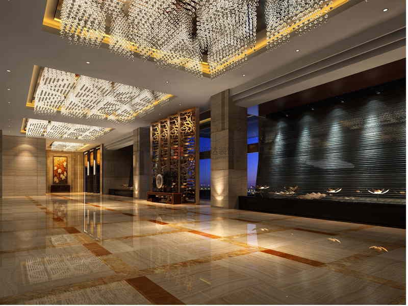 北京萬興通達(dá)辦公裝修項目-愛樂國際酒店裝修案例效果圖