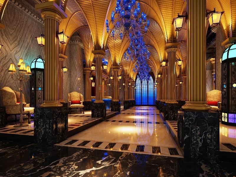 北京萬興通達(dá)辦公裝修項目-愛樂國際酒店裝修案例效果圖