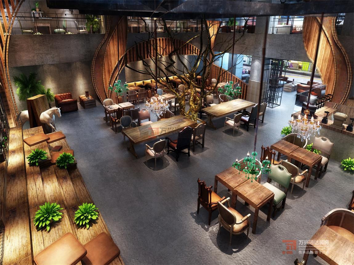 北京萬(wàn)興通達(dá)辦公裝修項(xiàng)目-北京咖啡陪你裝修效果圖