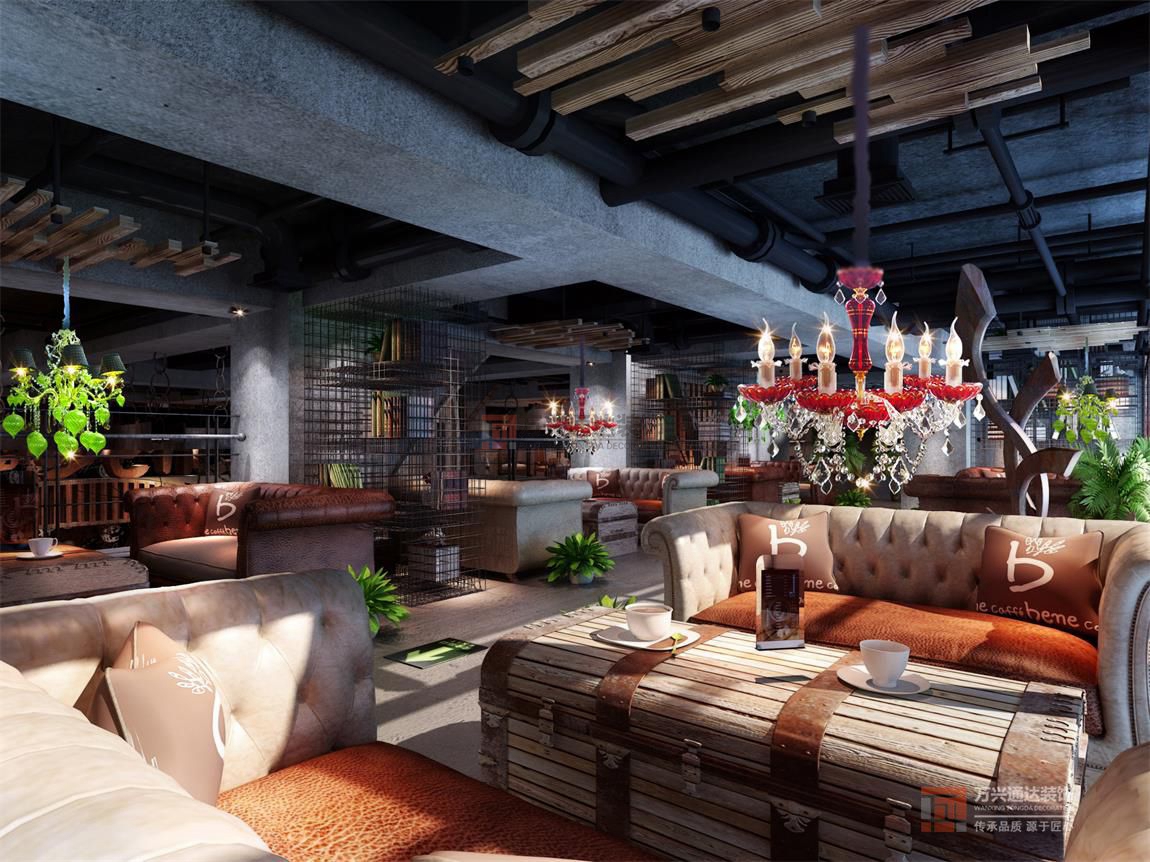 北京萬(wàn)興通達(dá)辦公裝修項(xiàng)目-北京咖啡陪你裝修效果圖