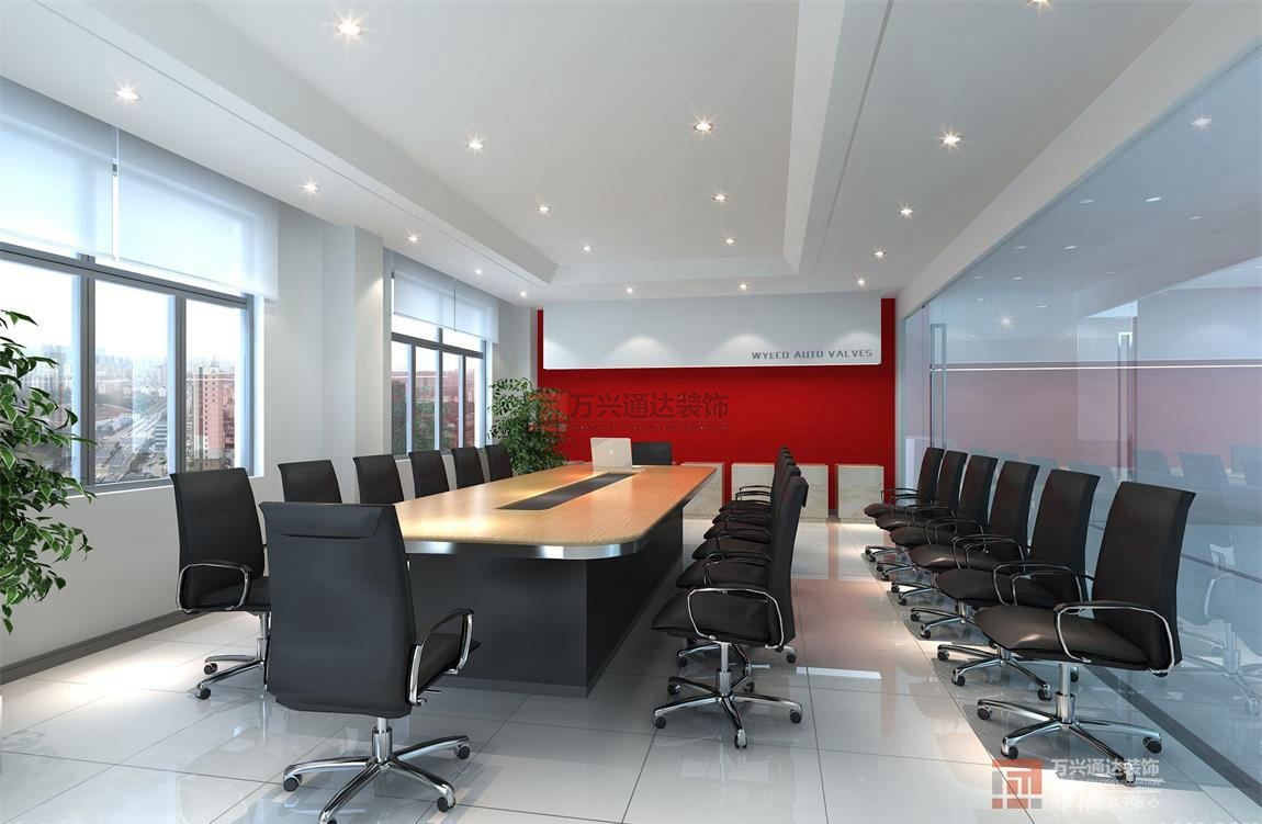 北京萬(wàn)興通達(dá)辦公裝修項(xiàng)目-北京偉奘貿(mào)易有限公司裝修效果圖
