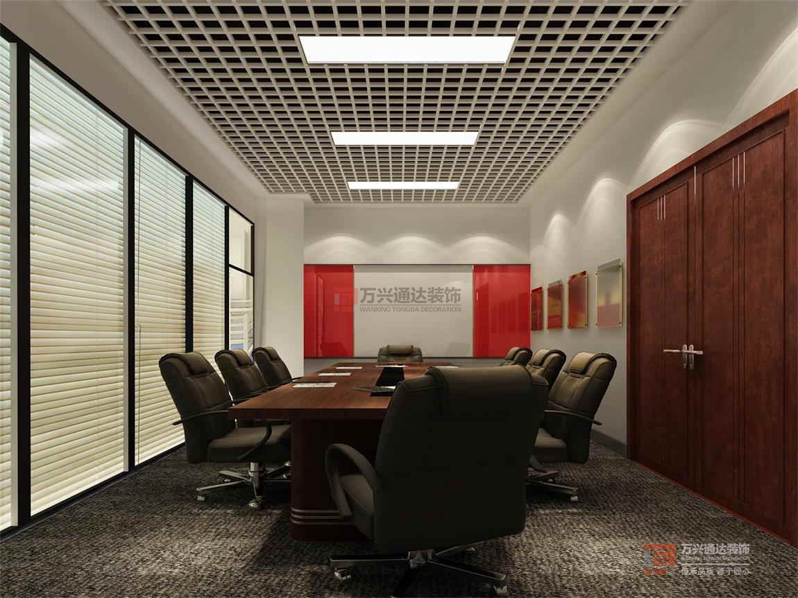 北京萬(wàn)興通達(dá)辦公裝修項(xiàng)目-北京紅旗出版社裝修效果圖