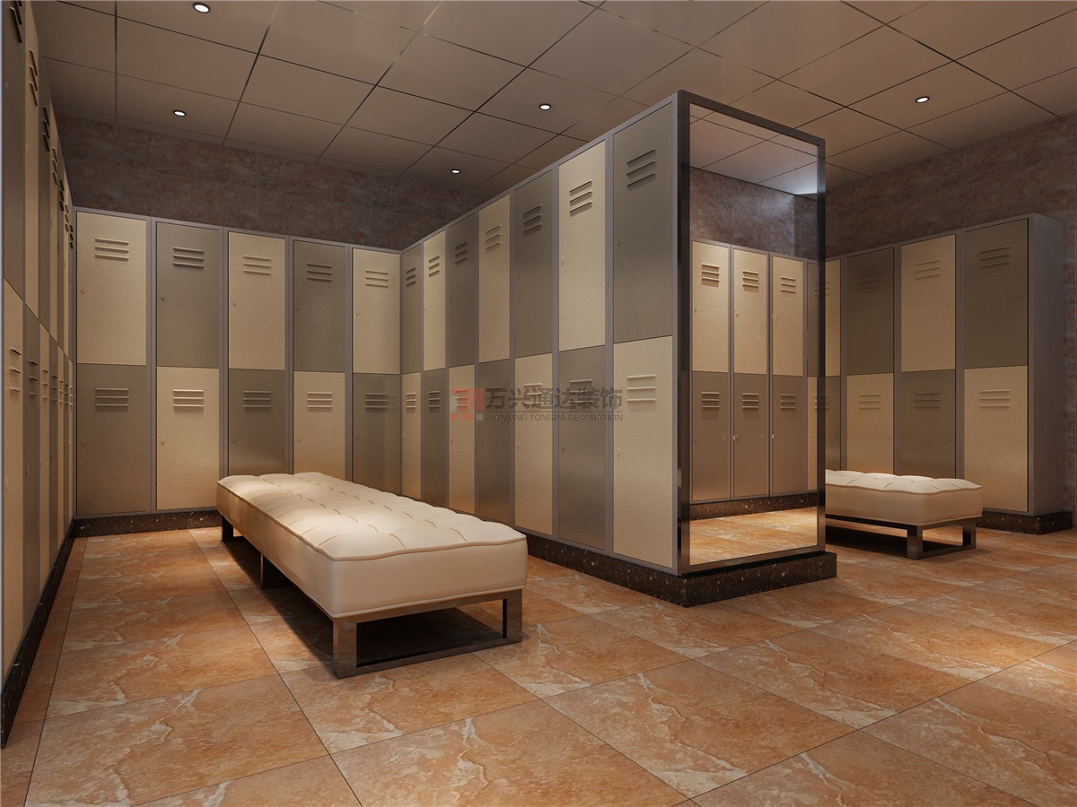 北京萬(wàn)興通達(dá)辦公裝修項(xiàng)目-高迪健身裝修效果圖