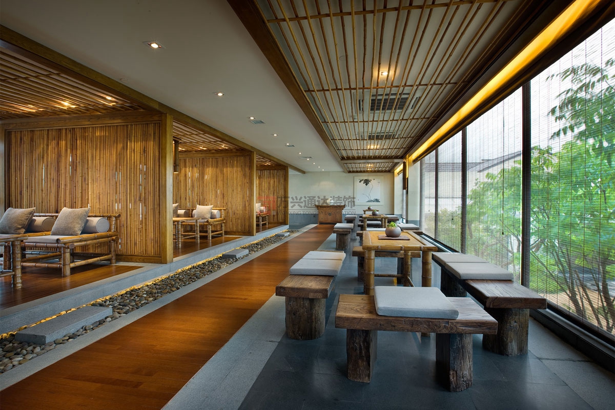 北京萬(wàn)興通達(dá)辦公裝修項(xiàng)目-無(wú)錫靈山精舍酒店裝修效果圖