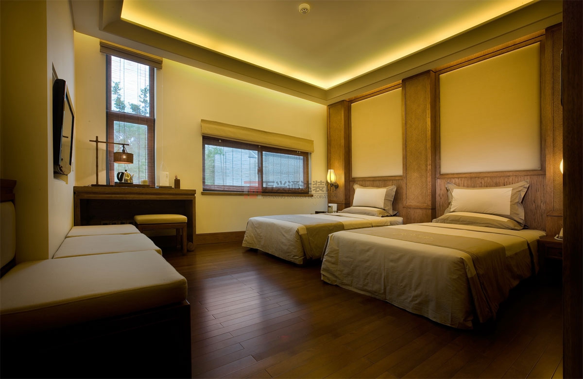 北京萬(wàn)興通達(dá)辦公裝修項(xiàng)目-無(wú)錫靈山精舍酒店裝修效果圖